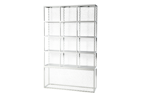 כוורת מתכת לבנה