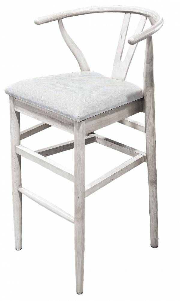 כסא בר ארבל לבן